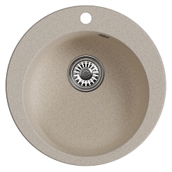 Mixline Мойка кухонная ML-GM13 бежевая – фотография-1